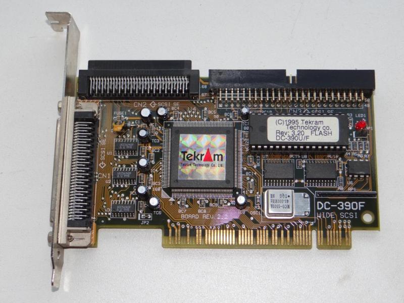 контроллер SCSI-III Tekram DC-390F PCI Б/У